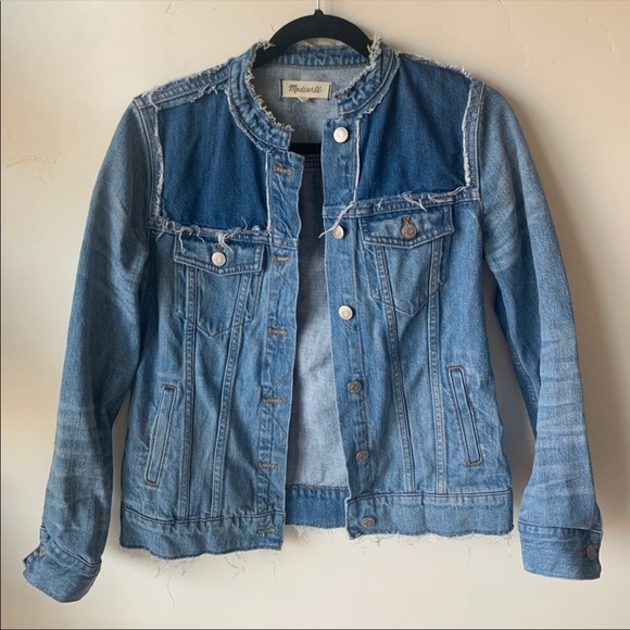 Madewell distressed Denim jacket - Picture 2 of 4
